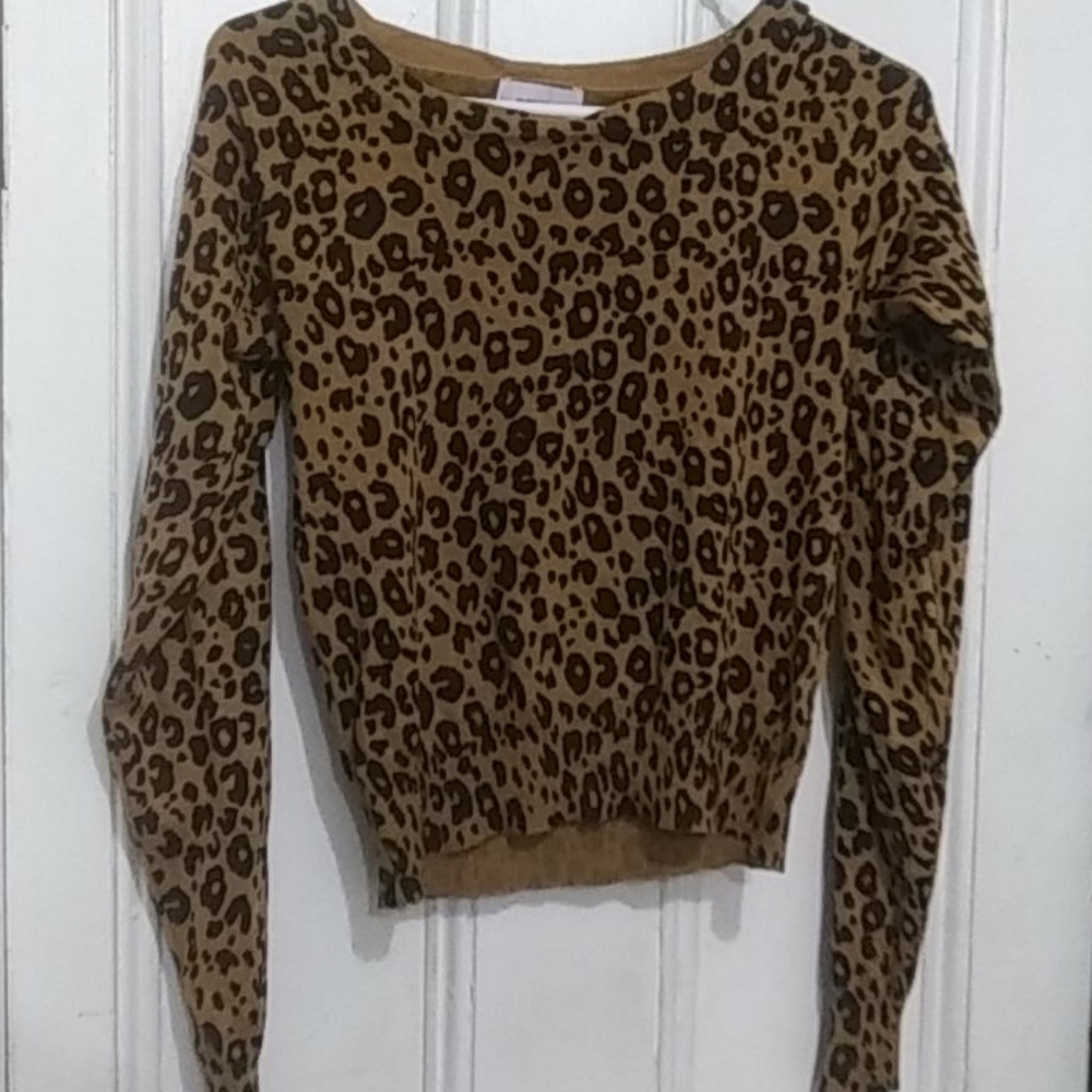 Bongo leopard sweater
